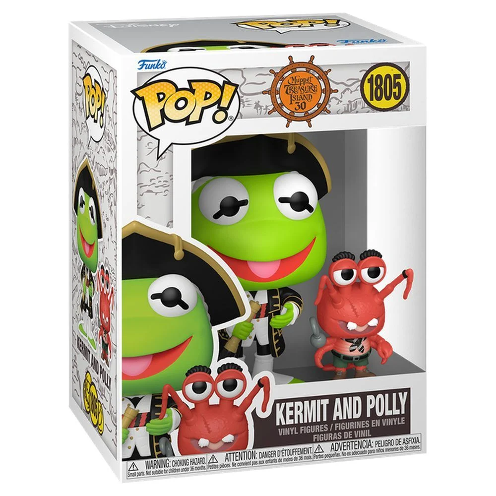 Funko POP The Muppet Muppet Treasure Island Kermit and Polly [2]