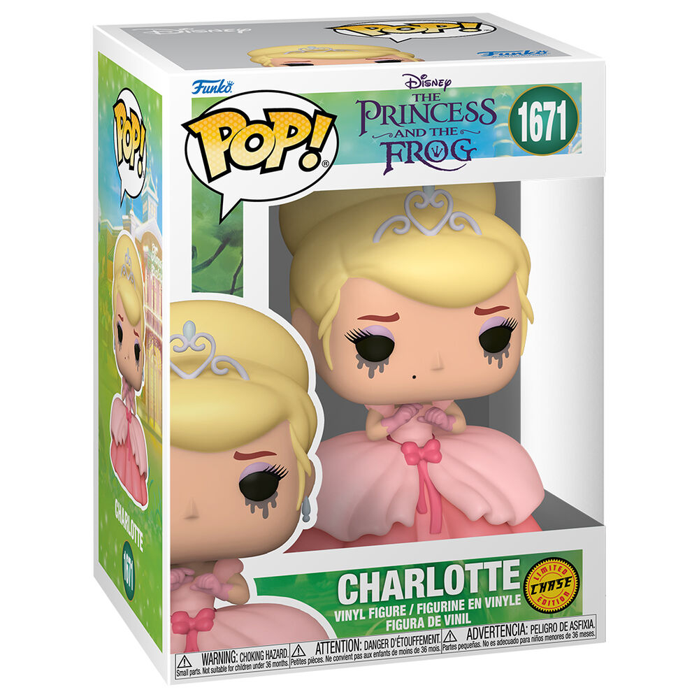 Funko POP Tiana și Broasca Charlotte Chase [2]