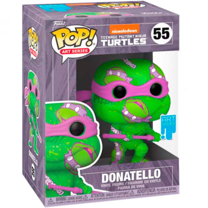 Funko POP Tortugas Ninja Donatello Artist + Case Exclusive [2]