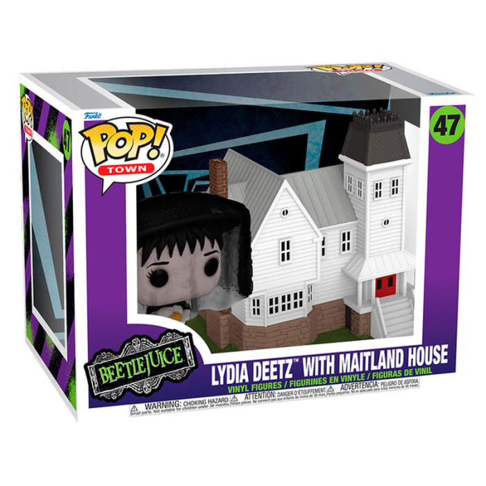 Funko POP Town Beetlejuice Lydia Deetz with Maitland House [2]