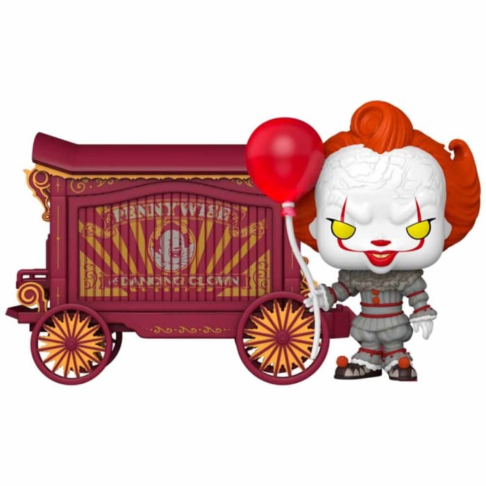 Funko POP Town IT Welcome To Derry Pennywise & Wagon [1]