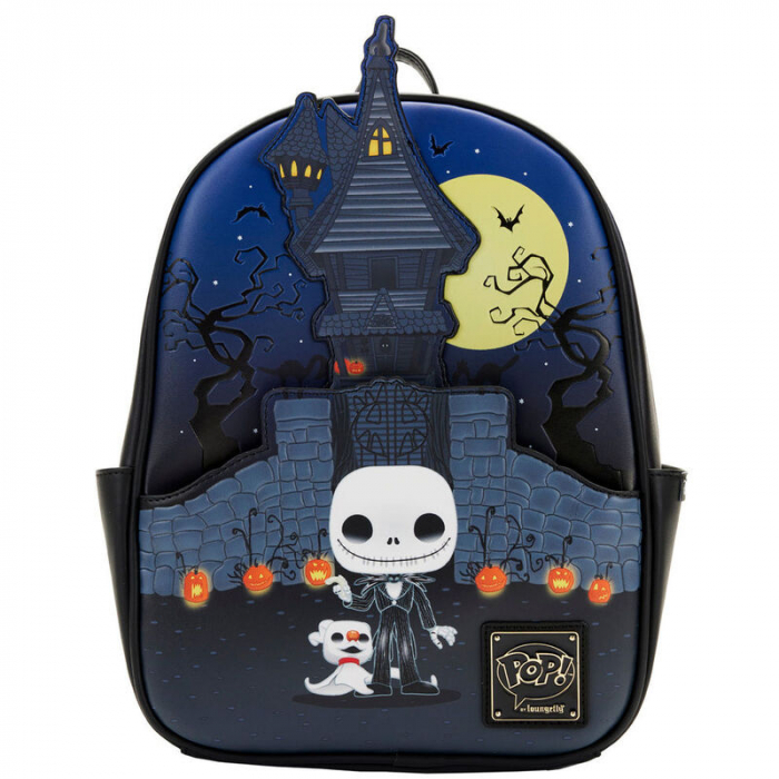 Ghiozdan Jack Skellington Cosmarul Inainte de Craciun Disney Loungefly 30 cm [1]