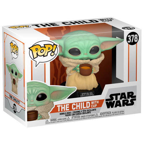 Figurina Funko POP! Star Wars - Mandalorian, The Child with cup 378 [3]