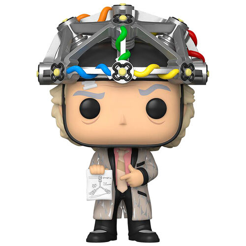 Figurina Funko Pop - Back to the Future DOC with Helmet [2]