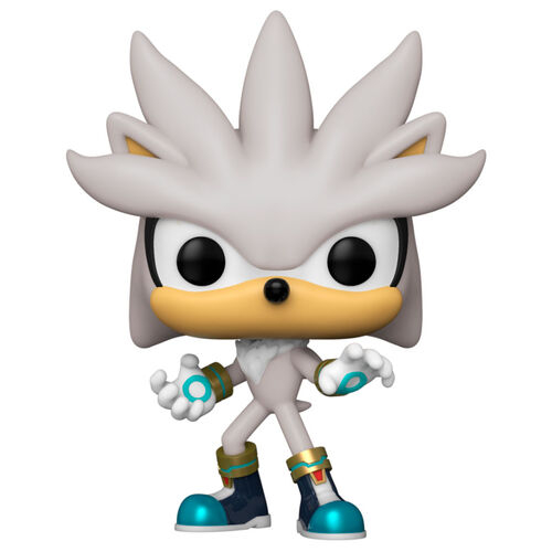 Figurina Sonic Silver Hedgehog, Funko, Pop 633, Vinil, 10 cm, 3 ani+ [2]