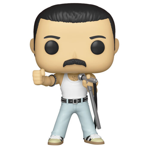 Figurina - Queen - Freddie Mercury - Radio Gaga, Alb, 9.5 cm [3]