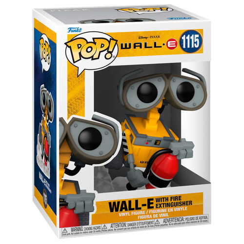 Figurina Funko POP Wall-E, 9 cm, 4 ani+, Gri/Galben [3]