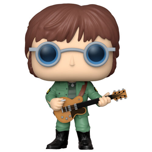 Figurina Funko POP - John Lennon - Military Jacket, Verde, 9.5 cm [3]