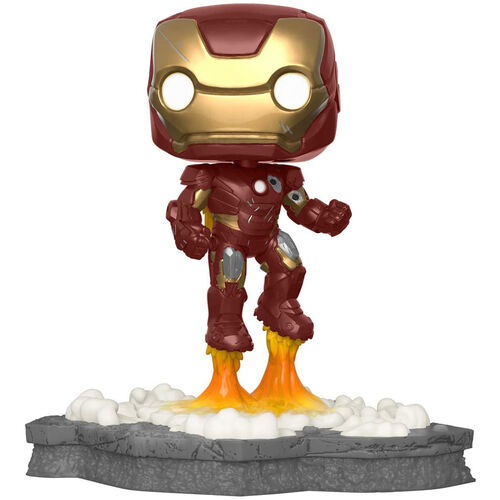 Figurina Funko POP Deluxe Avengers Iron Man Assemble Exclusive 15 cm [2]