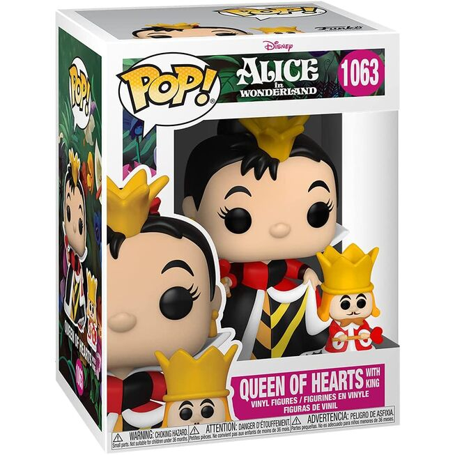 Figurina Funko POP Disney Alice în Tara Minunilor Regina cu Rege [2]