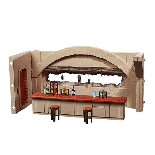 Scena Nevarro Cantina + figurina Imperial Death Trooper Mandalorian Star Wars [4]