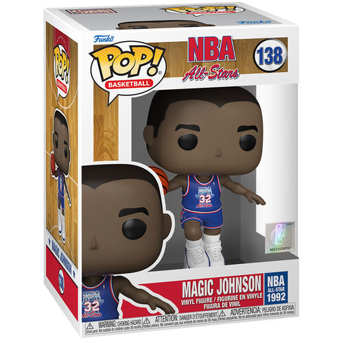 Figurina Funko POP NBA All Star Magic Johnson 1992 [4]