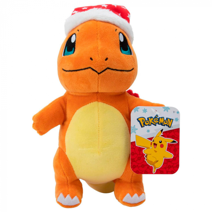 Jucarie de Plus Charmander Navidad Pokemon 20cm [4]