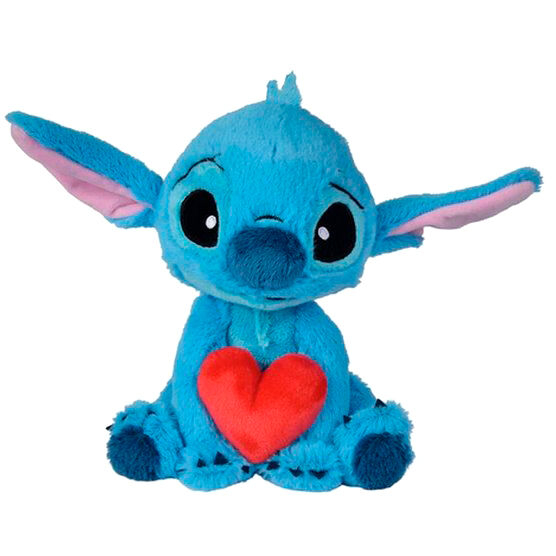 Jucarie de plus de plus Disney Stitch cu inima 25cm [1]