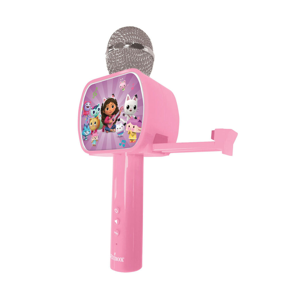 Microfon karaoke pentru copii Lexibook Gabby, Bluetooth, 3 efecte vocale [3]