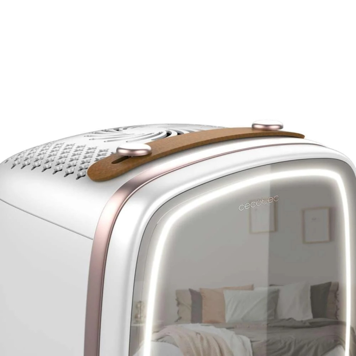 Mini Frigider pentru cosmetice portabil Cecotec CoolingBeauty 6000 Mirror, 6l, Usa cu oglinda exterioara, lumina LED cu 3 intensitati, racire pana la 10ºC [6]