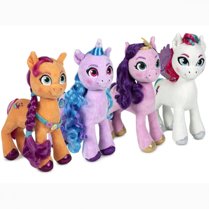 Pachet 6 jucarii de plus My Little Pony 25 cm [2]