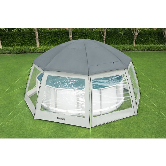 Pavilion Bestway, pentru piscine rotunde, 600 x 295 cm [9]