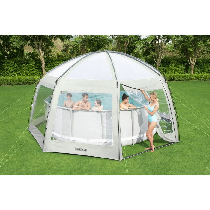 Pavilion Bestway, pentru piscine rotunde, 600 x 295 cm [3]