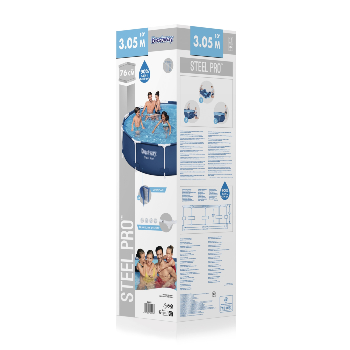 Piscina Bestway Steel Pro, 3.05 m x 76 cm, 4678 litri [3]
