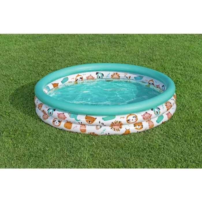 Piscina gonflabila Bestway - Kiddie Pool, Safari Pals, 122 x 25 cm [3]