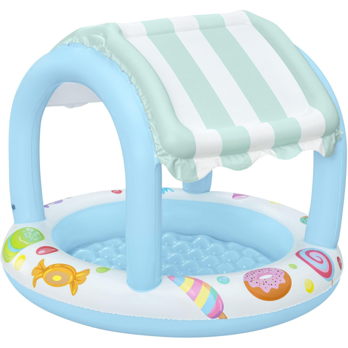 Piscina pentru copii Bestway Sweet Shope cu acoperis solar, 104x84cm [4]