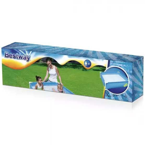 Pisina pentru copii Bestway, My First Frame Pool, 122 x 122 x 30.5 cm [2]