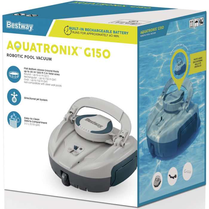 Robot autonom pentru piscina Bestway, AquaTronix G150, fara fir [9]