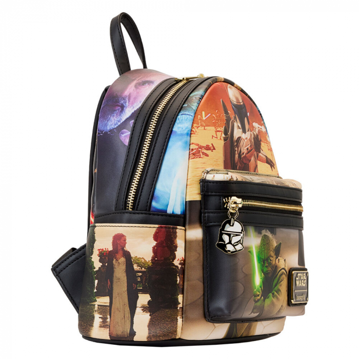 Rucsac Attack of the Clones Episodul II Star Wars Loungefly 26 cm [2]