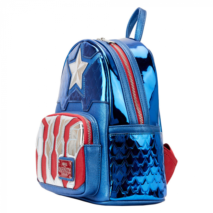 Rucsac metalic Captain America Marvel Loungefly 26cm [1]