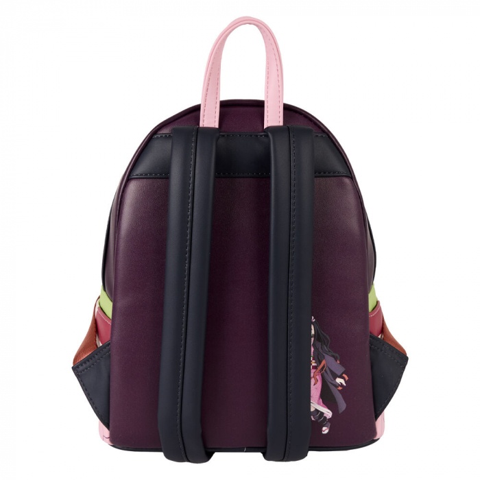 Rucsac Nezuko Kamado Demon Slayer Kimetsu no Yaiba Loungefly 26cm [4]