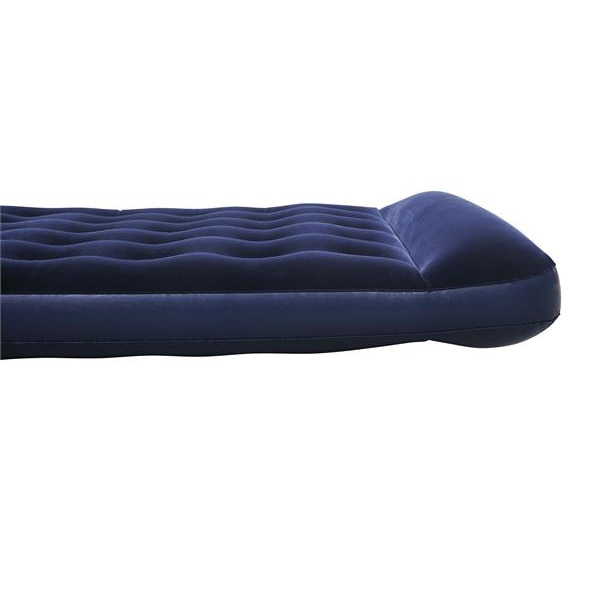 Saltea gonflabila Bestway Double 191x137x28cm, Blue plus pompa de picior [2]