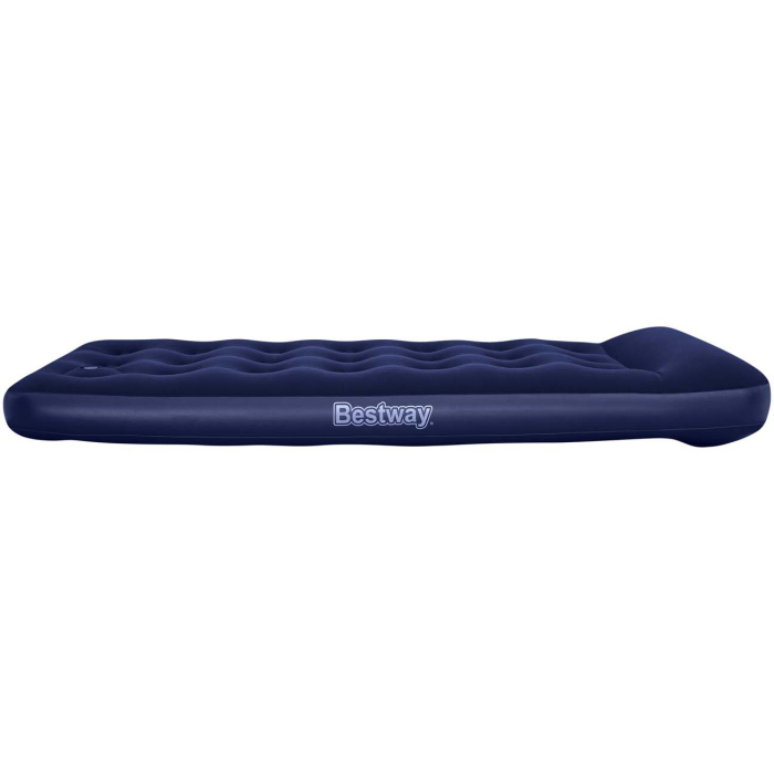 Saltea gonflabila Bestway Junior Twin, 1.85m x 76cm x 28cm , pompa de picior inclusa, bleumarin [3]