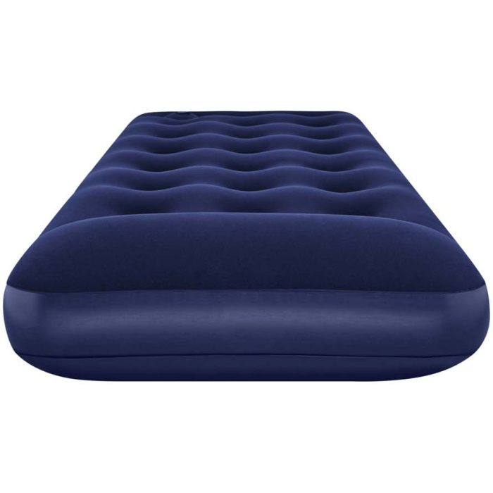 Saltea gonflabila Bestway Junior Twin, 1.85m x 76cm x 28cm , pompa de picior inclusa, bleumarin [2]