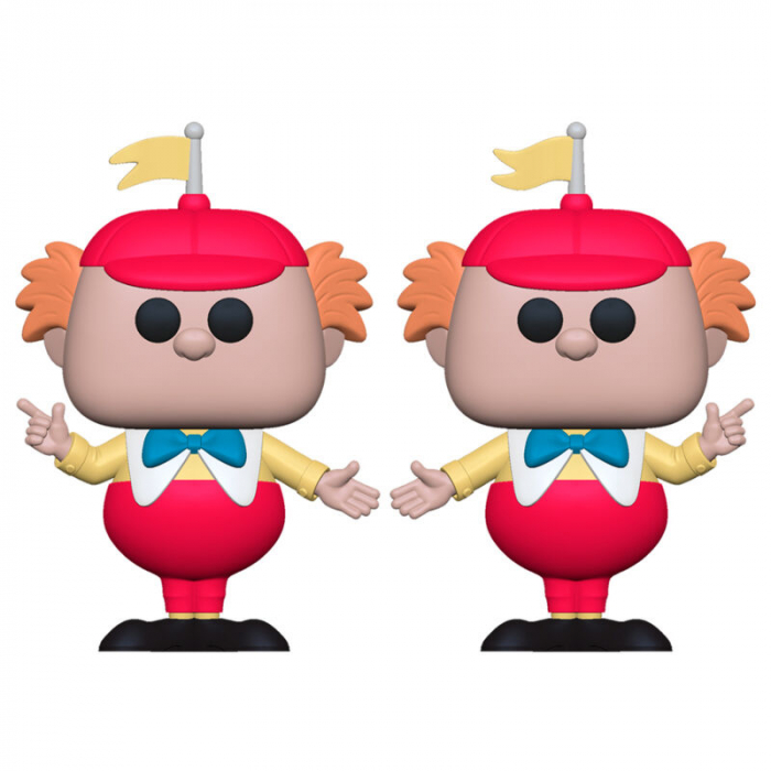 Set 2 figurine Alice in Tara Minunilor POP! Tweedle Dee & Tweedle Dum, 5 cm, Multicolor [1]