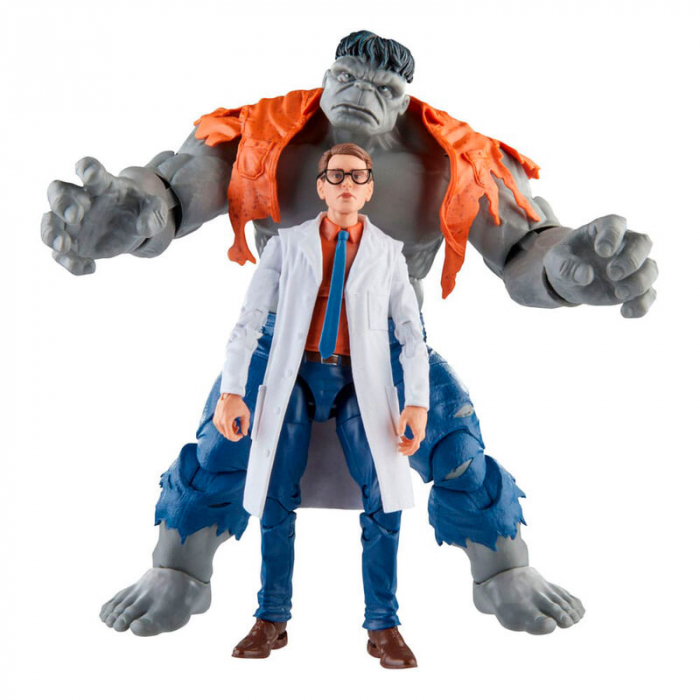 Set 2 Figurine Gray Hulk & Dr. Bruce Banner Beyond Earths Mightiest Los Vengadores Avengers Marvel 15cm [4]