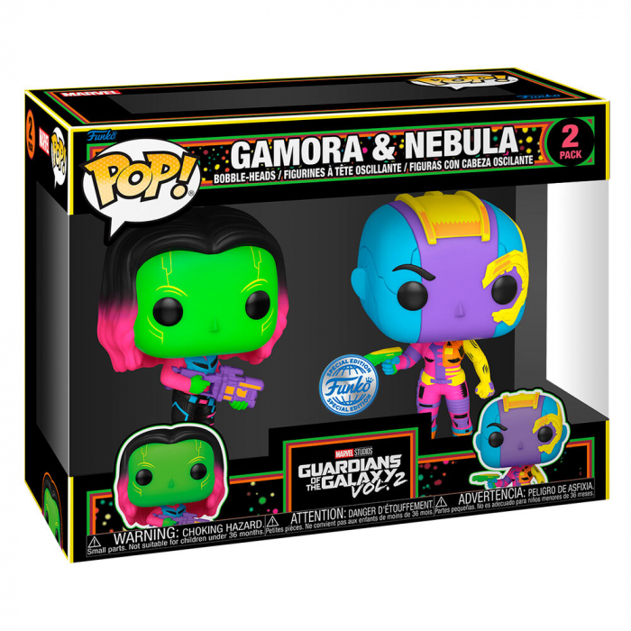 Set 2 figurine - Guardians of the Galaxy - Nebra and Mantis [2]