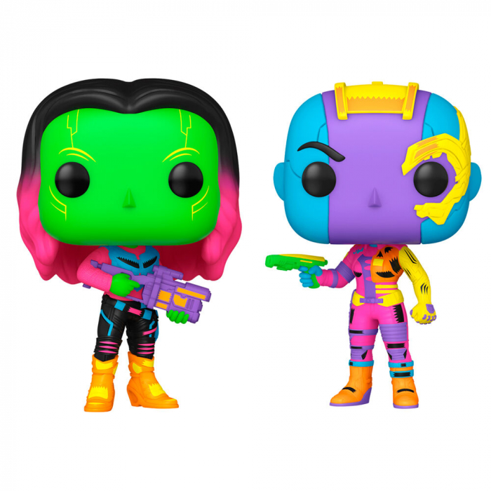 Set 2 figurine - Guardians of the Galaxy - Nebra and Mantis [1]