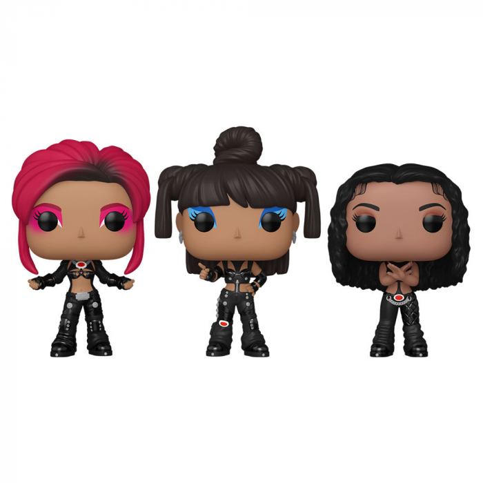Set 3 figurine Funko POP Rocks TLC [1]