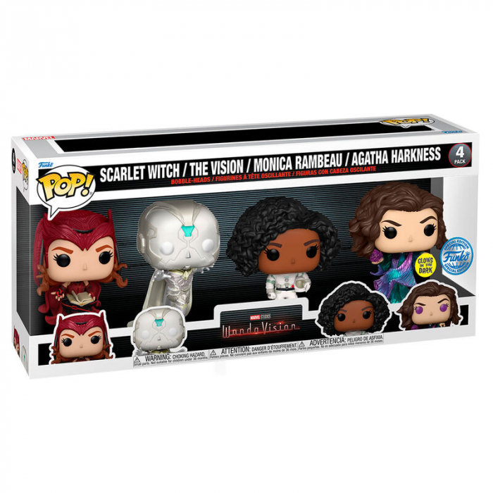 Set 4 figurine Funko POP Marvel WandaVision Exclusive [1]