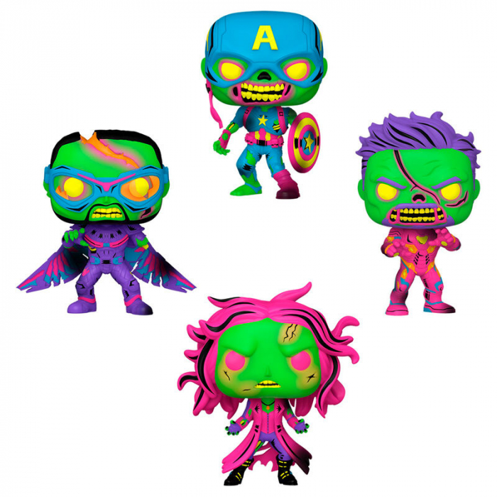 Set 4 figurine Funko POP Marvel What If...? Exclusive [2]