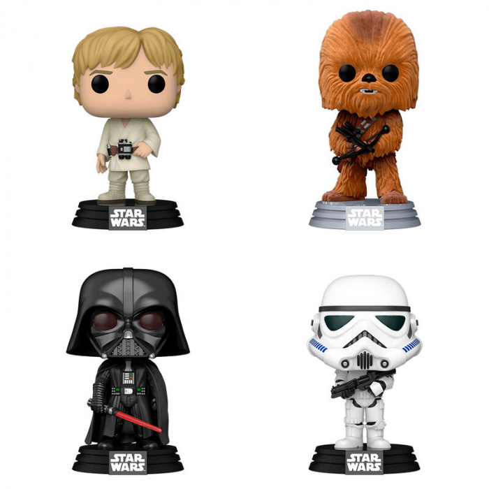 Set de 4 Figurine Funko POP Star Wars New Classics Exclusive [2]