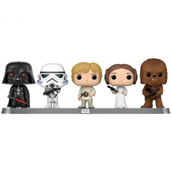 Set de 5 Figurine Funko POP Star Wars Classics Exclusive [1]