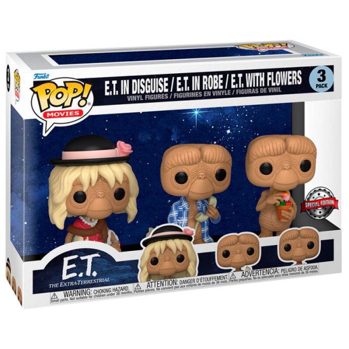 Set Figurine cu ET in Disguise, ET in Robe, ET, Funko POP, 10 cm [1]