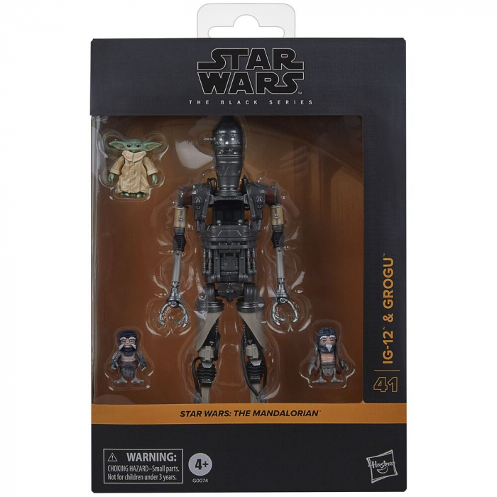 Set Figurine Hasbro IG-12 & Grogu The Mandalorian Star Wars 15cm [4]
