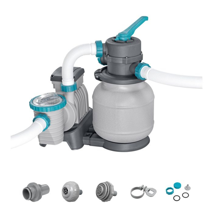 Sistem de filtrare cu nisip Bestway, cu temporizator 6.056 l/h, 230 W [1]