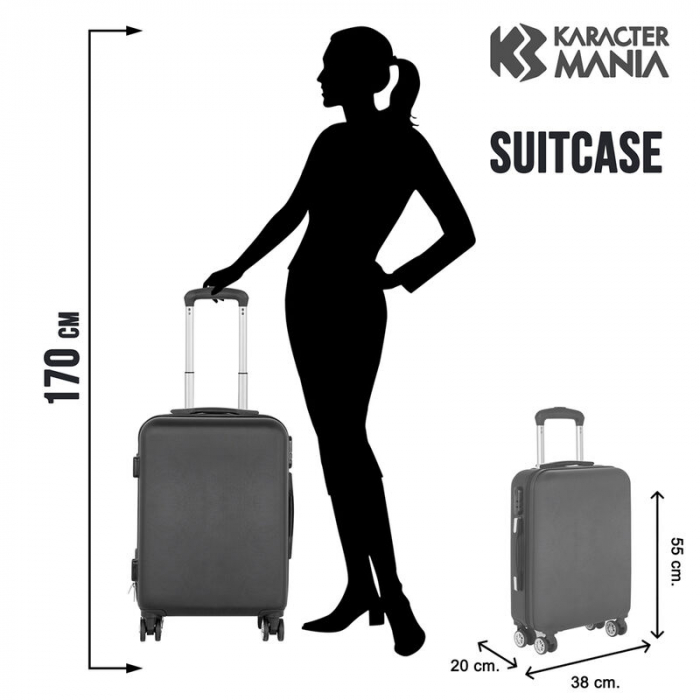 Troler ABS Uniform Wednesday 55cm [2]