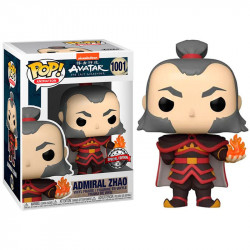 Colectie - Figurina Funko POP Avatar Amiral Zhao cu Fireball Exclusive