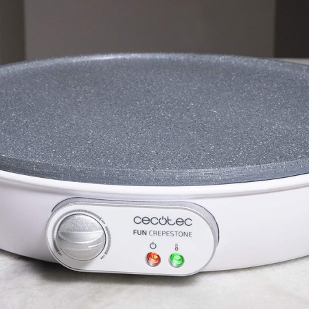 Aparat clătite Cecotec, diametru 30, 5 cm, strat antiaderent RockStone, termostat reglabil, 1000 W [4]