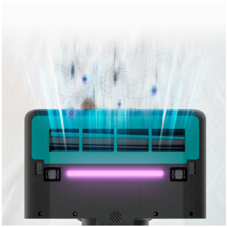 Aspirator UV de pat antiacarieni Cecotec Conga Rockstar 4000 A01_EU01_100071, 400W, 13000Pa, aer cald, depozit dublu, gri/negru [6]